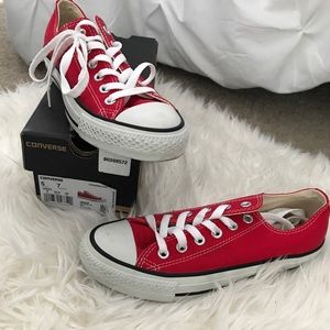 Red converse
